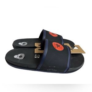 Houston Astros MLB NIKE SLIDES FLIP FLOP DH6978 Mens Comfy Sandals SIZE 15 New